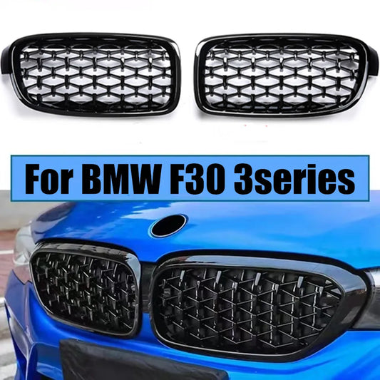 Diamond Kidney Grille for BMW F30-3 Series