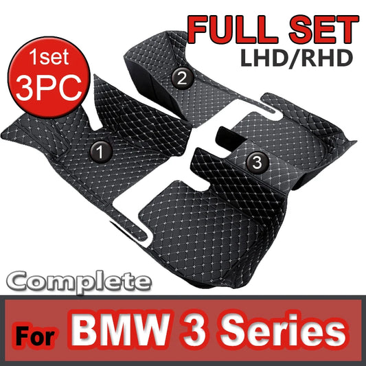 For BMW 3 Series F30 2012 2013 2014 2015 2016 2017 2018 Car Floor Mat