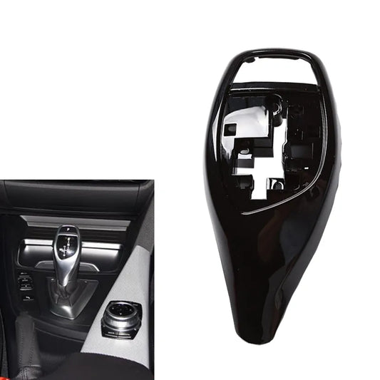 Gloss Black Car Gear Knob Shift Lever Cover For BMW F30 F10 F32 F33