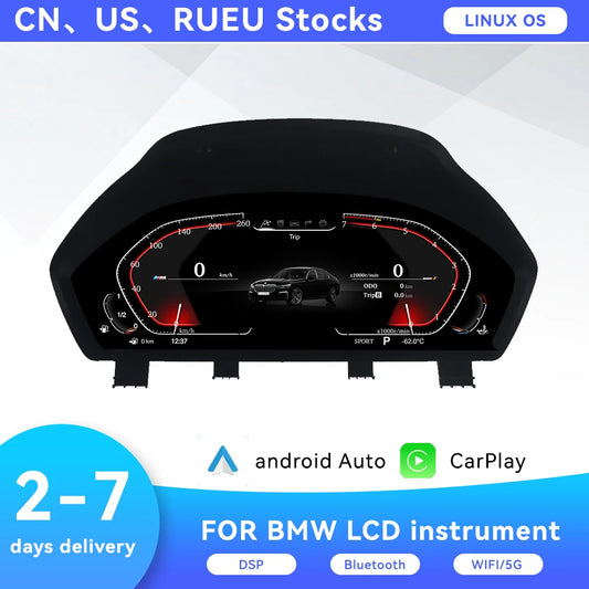 12.3 Inch LCD Cluster For BMW F30 F32 Powered By Android